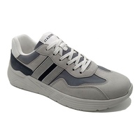 Mocassins rétro pour hommes - Doublure en maille respirante, baskets décontractées sportives avec semelle antidérapante et rehaussante pour toutes les saisons