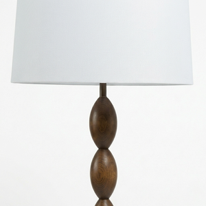 Lámpara de pie apilable de madera con enchufe, lámpara de pie alta, lámpara de pie para dormitorio, lámpara de pie para hotel, lámparas de pie de lujo - Product Image 2