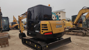 <span class=keywords><strong>Excavator</strong></span> Bekas Sany SY55 5.5 Ton Beroda Rantai, Jam Pakai Rendah, Untuk Pekerjaan Kebun - Product Image 1