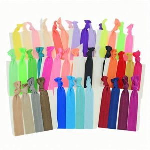 Coleteros Elásticos con Nudo y Logotipo de Marca Personalizado al por Mayor para Niñas, Accesorios para el Cabello - Product Image 1