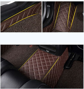 Alfombrillas de coche equipadas a la moda, alfombrillas de coche, alfombrillas de pie 3D de cuero PVC, alfombrilla de coche 5d y 7d, suelo <span class=keywords><strong>Corolla</strong></span> Camry Accord Civic Rav4 - Product Image 5