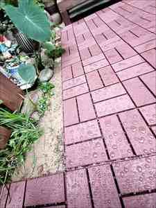 Azulejos de cubierta de plástico Azulejo de cubierta de grano de madera de plástico - Product Image 3