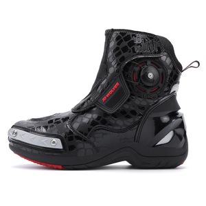 Bottes de <span class=keywords><strong>moto</strong></span> pour hommes Knight Racing, imperméables, lumineuses, à bout rond, toutes saisons, livraison directe transfrontalière - Product Image 6