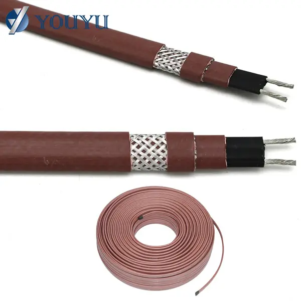 elektrisches fußbodenheizkabel mit stecker wärmeverfolgung kabel selbstreglernde fußbodenheizung-verfolgungsbänder für deicing