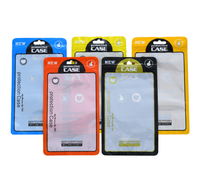 Sacs en plastique refermables pour l'emballage d'accessoires de téléphonie mobile - Sacs en polyéthylène transparents auto-adhésifs pour étuis de téléphone, chargeurs, câbles