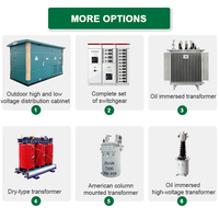 Transformateur toroïdal triphasé Yaoheng JLSZV-10 MeterBox, 10KV, fil de cuivre, noyau en acier au silicium, tension de sortie 380V, 50/60Hz