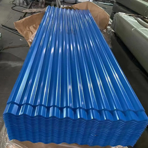 Láminas Metálicas Corrugadas Galvanizadas Previamente, Recubiertas de Color PPGI, de 12 Pies, para Revestimiento de Perfiles, Techos de Cobertizos, <span class=keywords><strong>Precio</strong></span> - Product Image 2