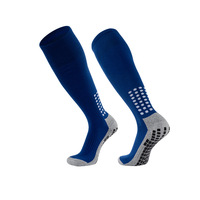 Chaussettes de football antidérapantes en coton peigné avec absorption des chocs, personnalisables OEM, prix d'usine, pour le basketball et le soccer