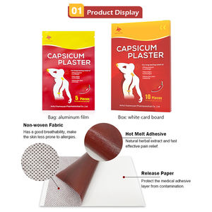 <span class=keywords><strong>Patch</strong></span> <span class=keywords><strong>chauffant</strong></span> à la capsaïcine à base de plantes, <span class=keywords><strong>patch</strong></span> <span class=keywords><strong>chauffant</strong></span> au chili poreux pour le confort du corps, soin respirant, pansement <span class=keywords><strong>chauffant</strong></span> transdermique au chili - Product Image 2