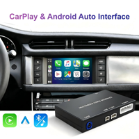 Interface vidéo CarPlay pour LandRover LR4 Bosch Harman avec écran tactile de 8 pouces, unité centrale, écran miroir iPhone, système d'infodivertissement