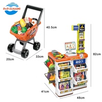 Jouets de maison de simulation de luxe pour enfants fruits pour enfants, machine de comptoir, scanner électrique en plastique, jouet de jeu de supermarché