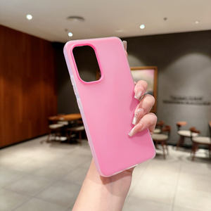 Housse de téléphone portable <span class=keywords><strong>2</strong></span> en 1 pour <span class=keywords><strong>OPPO</strong></span> <span class=keywords><strong>RENO</strong></span> 14F 5G <span class=keywords><strong>RENO</strong></span> 13 PRO Candy Color Frosted Case pour <span class=keywords><strong>OPPO</strong></span> REALME 14X 5G C75 C71 Cases - Product Image 4