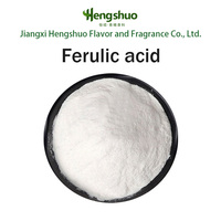 Poudre d'acide férulique 98% de haute qualité Ferula Asafoetida extrait de racine dans Ferula Assafoetida L