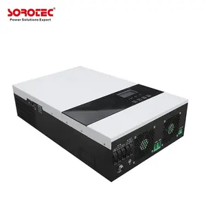 3.5Kw 5.5Kw Inverter solare ibrido Mppt a onda sinusoidale pura 3500W Inverter solare Off Grid 12V 24V 48V