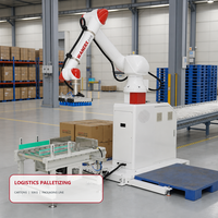 Lengan Robot Cobot Fleksibel 50kg untuk Palletisasi dengan Suction Cup untuk Penanganan Kemasan dan Aliran Material Pabrik