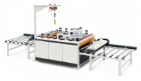 Machine de laminage du contreplaqué, machine de laminage du panneau de particules, machine de placage de film papier pour panneaux de meubles