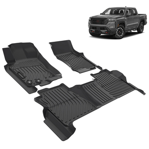 Tapis imperméable personnalisé pour camionnette, accessoires d'intérieur, tapis 3D pour Nissan <span class=keywords><strong>Frontier</strong></span> 2024-D23, tapis de sol pour voiture - Product Image 2