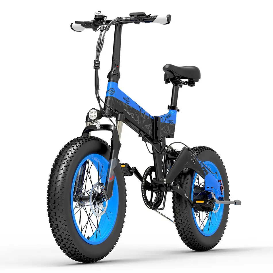 Bezor — vélo électrique de 20 pouces sans balais, 48V 1000w, bicyclette à moteur