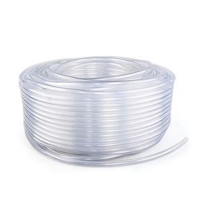 Tuyau flexible transparent en PVC, dureté 80A, qualité extrusion, pour eau et huile, tube plastique robuste et durable - Product Image 1
