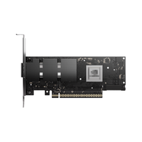 Carte adaptateur réseau MCX715105AS-WEAT Connect X-7 900-9X7AH-0039-STZ Single QSFP112 400GbE PCIe5.0 X16 InfiniBand & Ethernet