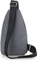 À la mode hommes grande capacité Polyester poitrine sac multifonctionnel extérieur épaule sac à coudre fermeture éclair élégant motif de couture