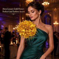 Vente en gros d'appliques de fleurs en tissu 3D faites à la main pour accessoires vestimentaires, fleurs pour chaussures, broches, pinces à cheveux