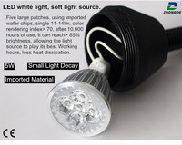 Lampe LED à bras long pour machine, outil, éclairage mécanique, tour