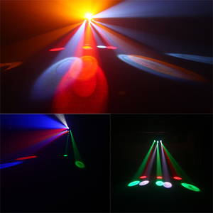 Nuove Luci LED Personalizzate per DJ con Effetti RGBW DMX, Tipo Moonflower, Attrezzatura DJ per Illuminazione Discoteca - Product Image 6