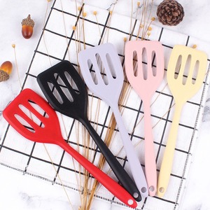 Espátula de Silicona Integrada Resistente a Altas Temperaturas, Espátula Antiadherente para Freír, Espátula para Voltear Filetes, Utensilios de Cocina - Product Image 5
