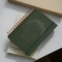 Carnet de planification spirituelle A5 à spirale avec logo personnalisé, journal guidé, cadeau