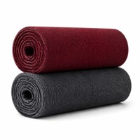 Tapis d'exposition moderne Guangying Plain pour mariage, fête, extérieur, paillassons, maison, tapis d'exposition en polyester blanc, forme rectangulaire