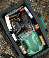 Grand sac multifonctionnel à outils en toile Oxford épaissie Sac de rangement pour l'entretien