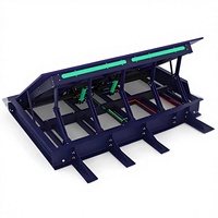 Machine de blocage routier K8 SST durable à télécommande, en acier au carbone, pour la protection antiterroriste