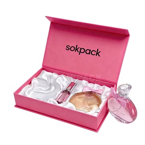 Set de Regalo de Perfume Personalizado para Mujer, 3 Piezas, Caja de Regalo Rígida con Mini <span class=keywords><strong>EDP</strong></span> y Terciopelo, Perfecto para el Día de San Valentín - Product Image 2