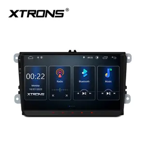 XTRONS 9 inç büyük ekran android araba radyo medya oynatıcı skoda octavia için gps ile araba stereo sistemi için vw passat b6