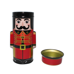 Linda Lata de Galletas con Forma de Soldado, Apta para Alimentos, Envase para Dulces, Juguete para Niños, Tarro de Almacenamiento, Logotipo Personalizable, Ecológico - Product Image 4