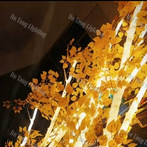 Outdoor Birch Tree <b>Lights</b> for Commercial Parks Scenic Areas Shopping Malls Resorts and Seasonal Festival Displays - Product Image 4