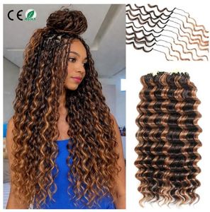 Extensiones de Cabello Humano con Crochet de Plumas, Cabello Rizado Profundo, Remy Pre-Atado, Plumas de Cabello Baratas, Venta Directa de Fábrica - Product Image 1