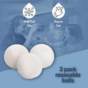 Bola de esponja de EVA absorbente de aceite lavable, Scumball Scum, limpiador de piscinas para piscinas - Product Image 5