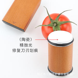 เครื่องลับมีดทรงกระบอกสองด้าน หลายระดับความหยาบ ใช้เซรามิกและเพชร แบบลูกกลิ้ง สำหรับมีดทำครัว - Product Image 5