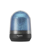 Combinaison lumière-sonnette Xvr3m06s, Max. 90 Db, Ip 23 253v Ac, abat-jour bleu, boîtier noir, montage vertical, panneau, série Harmony Xvr