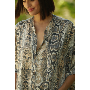 Nieuwe Stijl Serpentine Jurk <span class=keywords><strong>Dubai</strong></span> <span class=keywords><strong>Kaftan</strong></span> Print Zwemmen Cover Up Vrouwen - Product Image 4