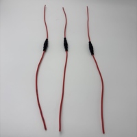 Câble de fusible en ligne 12V/24V de haute qualité avec fil en PVC rouge pour la protection contre les surcharges
