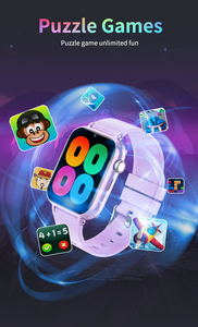 Trẻ em thông minh xem 4G GPS không thấm nước IP67 hình dạng SOS hoạt động Tracker 4G trẻ em xem với xoay máy ảnh - Product Image 6