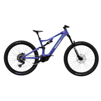 Vélo de montagne électrique à suspension intégrale en fibre de carbone 36V 540Wh, moteur central 350W, 12 vitesses, freins à disque hydrauliques, autonomie de 100 km, 29/27,5 pouces