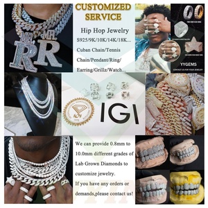 Yu Ying 100% Testé Diamant VVS, Diamants Melee 1.3mm 1.5mm 2.0mm CVD/HTHP, Diamants de Laboratoire Cultivés en Vrac pour la Décoration de Grillz - Product Image 2