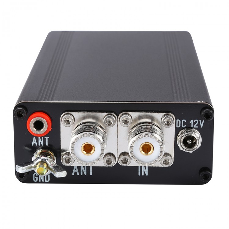 HamGeek ATU-130 200W HF自動アンテナチューナー 3.5-54MHz ブラックパネル