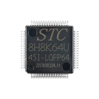 Nuevo Microprocesador Original STC8H8K64U-45I-LQFP64 1T 8051, Chip MCU