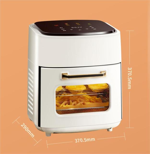 15L Large Capacity Smart air Fryers Automatic Power-off Electric Oven Smokeless Barbecue Machine air Fryer Digital 360
