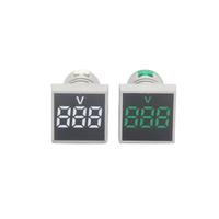 AD101-22VMS Voltímetro Digital de CA de 22 mm, 20-500 V, Mini Indicador LED de Panel para Equipos Industriales